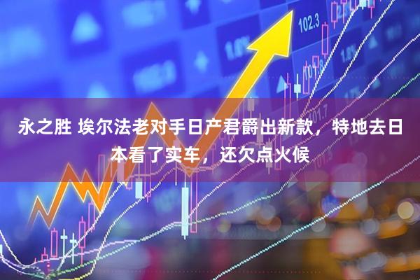 永之胜 埃尔法老对手日产君爵出新款，特地去日本看了实车，还欠点火候